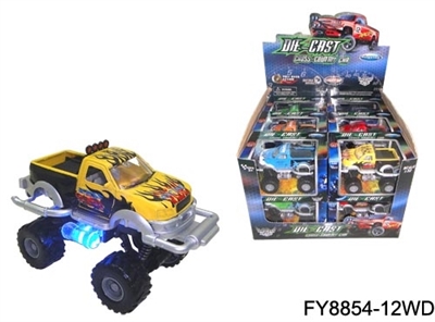 1:36 alloy cross-country ford pickup the police car - OBL671237