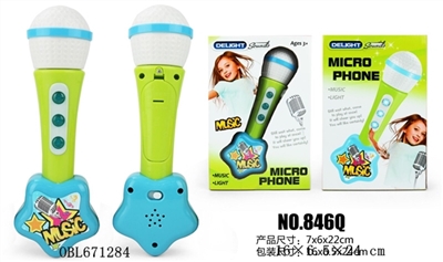 Cartoon microphone (light music) - OBL671284