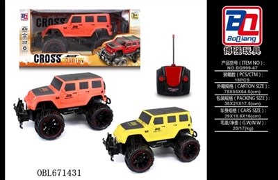 1:14 jeep four-way remote control car - OBL671431