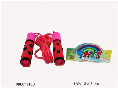 Leopard grain count rope skipping - OBL671490