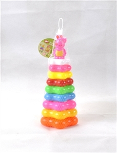 Small orchids The plum flower rainbow tower - OBL671514