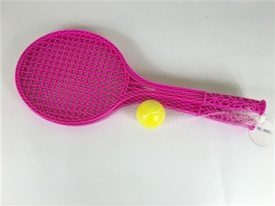 Plastic tennis racket with a ball - OBL671521
