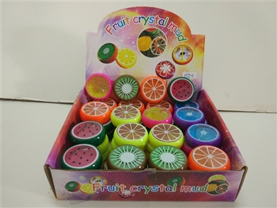 Cartoon fruit crystal mud - OBL671566