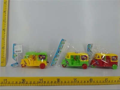 Solid color cord with bell tricycle - OBL671732