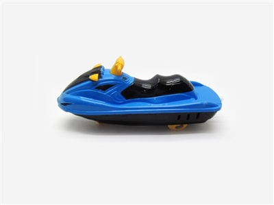 Spray paint guy motor boats - OBL672193