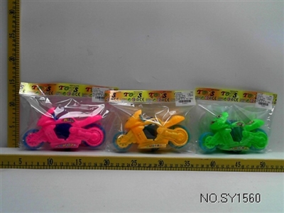 惯性卡通装糖摩托车 - OBL672958