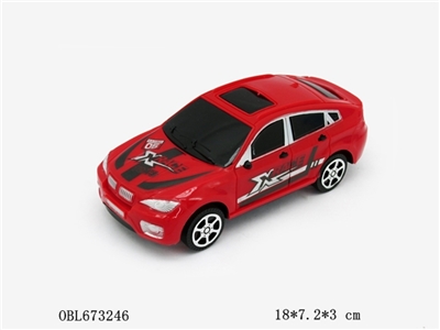 小宝马黑玻璃惯性赛车 - OBL673246