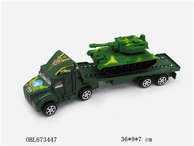 惯性拖头军车拖坦克 - OBL673447
