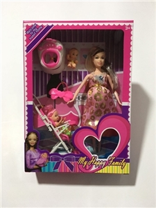 11.5 inch solid pregnant women barbie - OBL673666