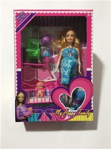 11.5 inch solid pregnant women barbie - OBL673667