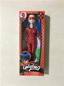 11.5 -inch ladybug young girl with a comb - OBL673675