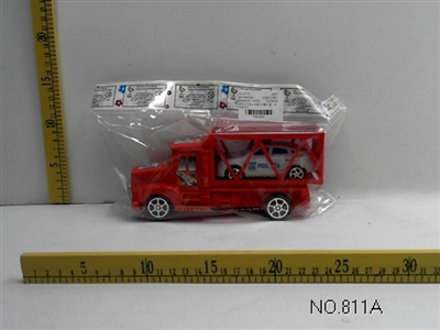 惯性双层拖头车载1只警车 - OBL673717