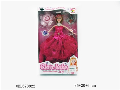 11.5 -inch fashionable dress girl - OBL673822