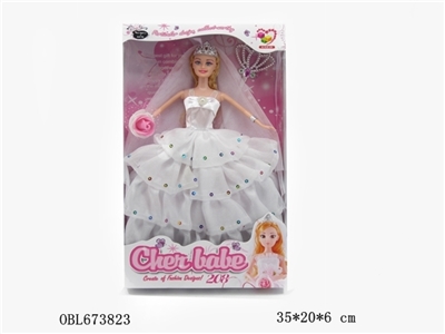 11.5 -inch fashionable dress girl - OBL673823