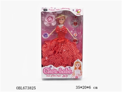11.5 -inch fashionable dress girl - OBL673825