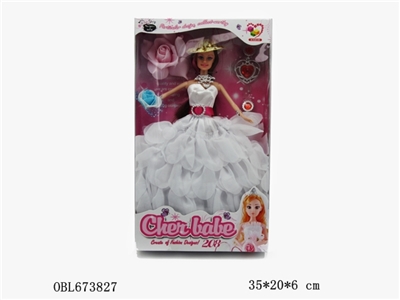 11.5 -inch fashionable dress girl - OBL673827