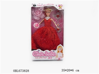 11.5 -inch fashionable dress girl - OBL673828