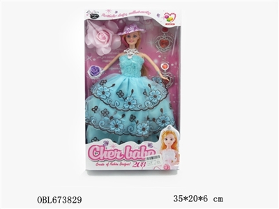 11.5 -inch fashionable dress girl - OBL673829