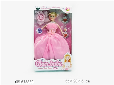 11.5 -inch fashionable dress girl - OBL673830
