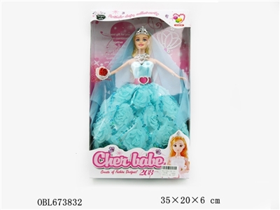 11.5 -inch fashionable dress girl - OBL673832