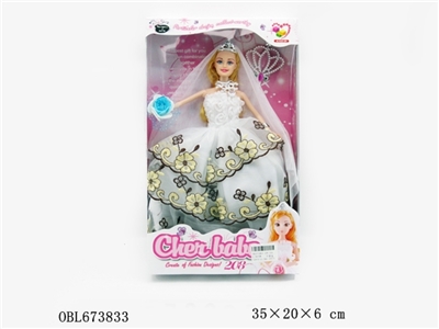 11.5 -inch fashionable dress girl - OBL673833