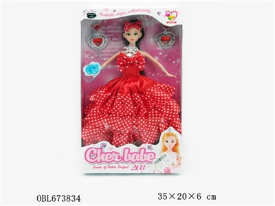 11.5 -inch fashionable dress girl - OBL673834