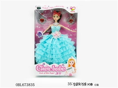 11.5 -inch fashionable dress girl - OBL673835