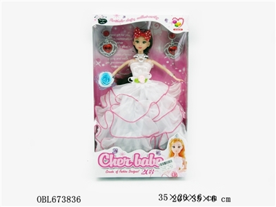 11.5 -inch fashionable dress girl - OBL673836