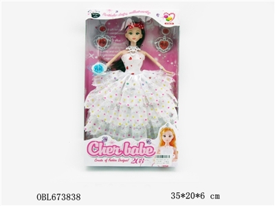 11.5 -inch fashionable dress girl - OBL673838