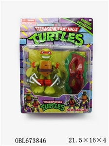 Teenage mutant ninja turtles (electric) with light and sound bag with a mask on - OBL673846
