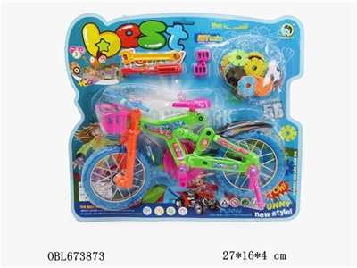 Puzzle fun disassembling the bicycle - OBL673873
