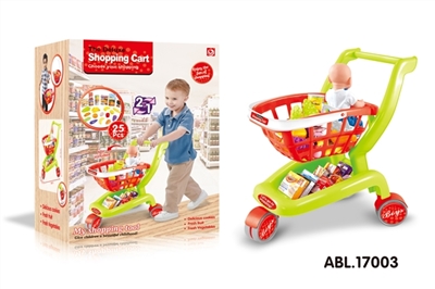 The boy in one shopping cart - OBL673908