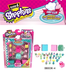 Shopkins第6代(收纳盒书包手袋吸板装） - OBL673978