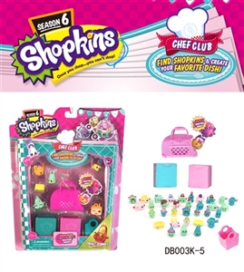 Shopkins第6代(收纳盒香包手袋吸板装） - OBL673979