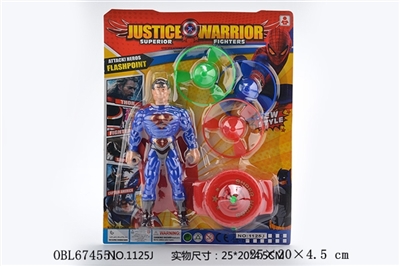 With lamp superman suit in the United States - OBL674551