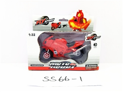 Deformation of alloy motorcycle - OBL674644