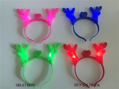 Luminous antlers head band - OBL674680