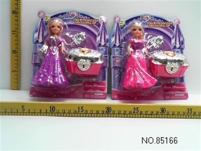 7 inches of the little princess change treasure box (4 mixed loading) - OBL674701