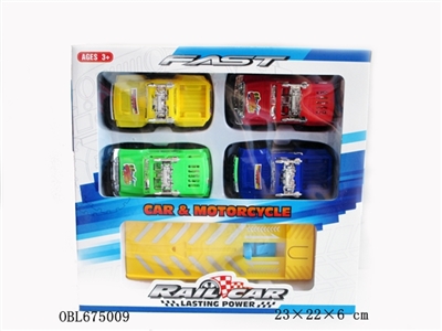 实色弹力越野车 - OBL675009