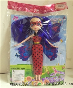 9 inches single butterfly paper card OPP bags - OBL675097