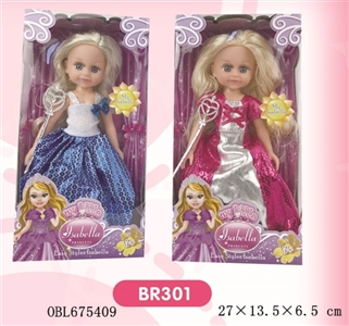 10 inch dolls princess to 2 or more orange - OBL675409