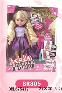 10 inch doll DIY spray color series three conventional clothes design - OBL675412
