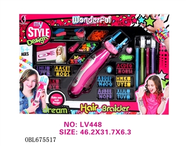 DIY2 1 strap letters and distribute jewelry set - OBL675517