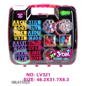 DIY2 1 strap letters jewelry set - OBL675525