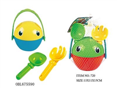 3PCS卡通桶+工具 - OBL675590