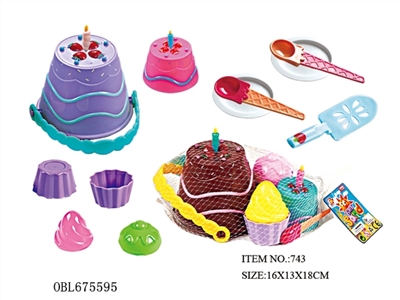 13 PCS strawberry sand barrel combination - OBL675595