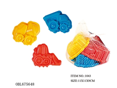 3PCS工程车沙模套 - OBL675648