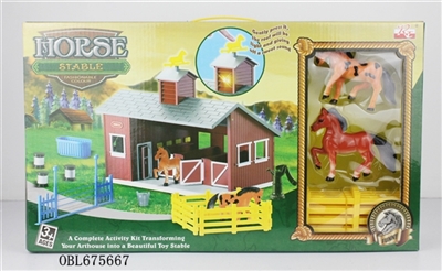 The horse house (with light music) - OBL675667