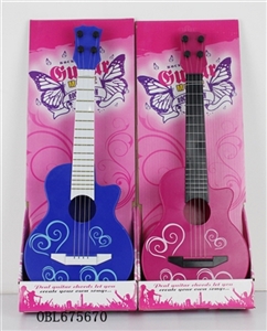 The guitar (red and blue color) - OBL675670