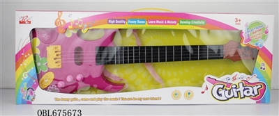 The electric guitar (red) - OBL675673